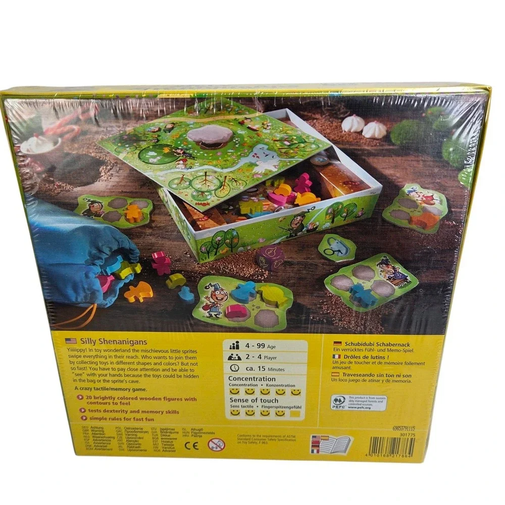 HABA Silly Shenanigans Crazy Tactile Memory Game New Ages 4-99 Kids